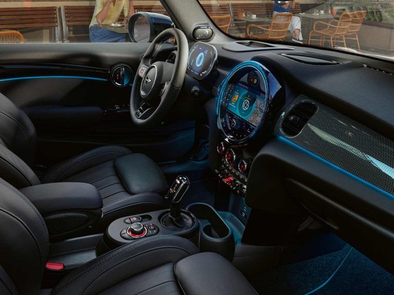 Τρίθυρο MINI – εσωτερικό - ατμοσφαιρικός φωτισμός