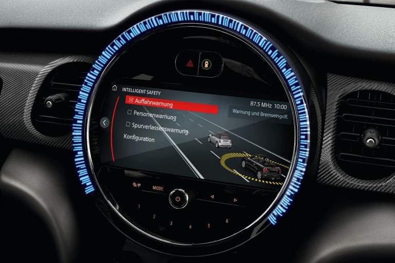 mini connected - online parking