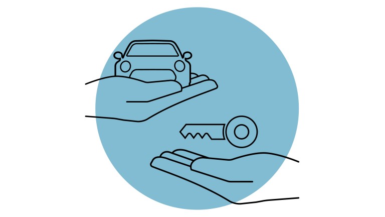 Τρίθυρο MINI Cooper - Financial Services - επισκόπηση - απεικόνιση αναζήτησης λύσεων