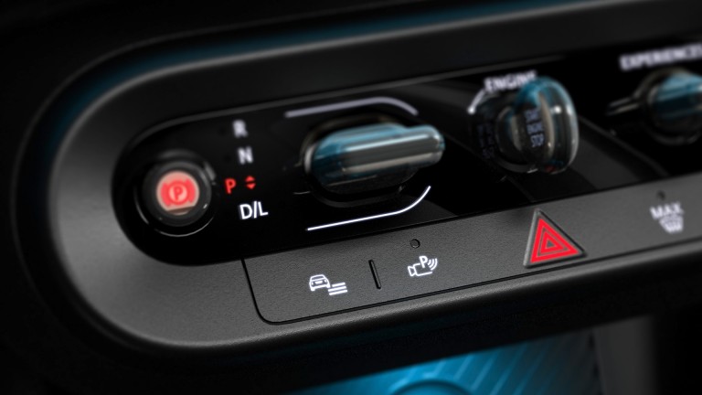 Τρίθυρο MINI Cooper - εσωτερική σχεδίαση - συλλογή - experience modes - διακόπτες